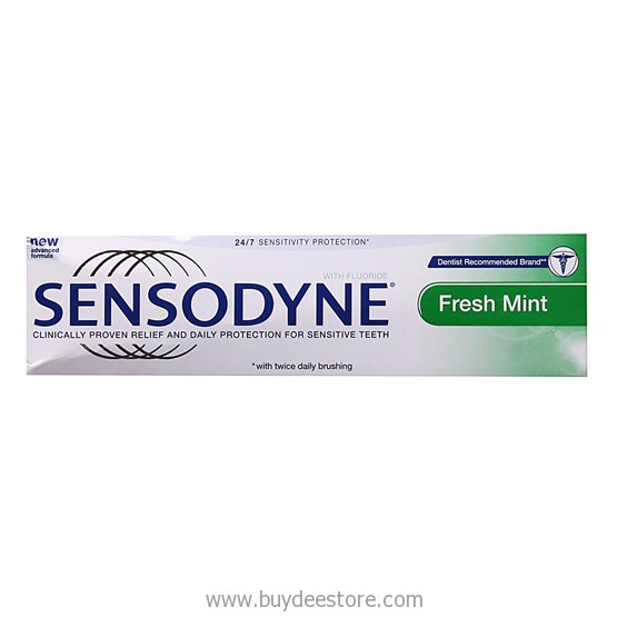 Sensodyne Fresh Mint With Fluoride Toothpaste 100g BuyDee Store