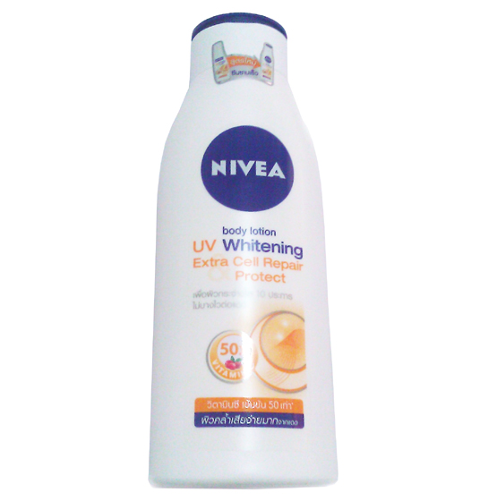 Nivea Body Lotion UV Whitening Extra Cell Repair & Protect 50X Vitamin C 400ml