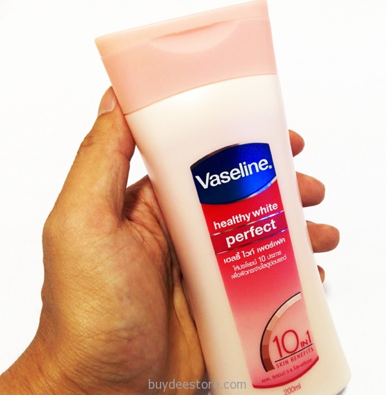 Vaseline Healthy White Perfect 10 in 1 Skin Benefits AHA & Vitamin B3 200ml | BuyDee Store