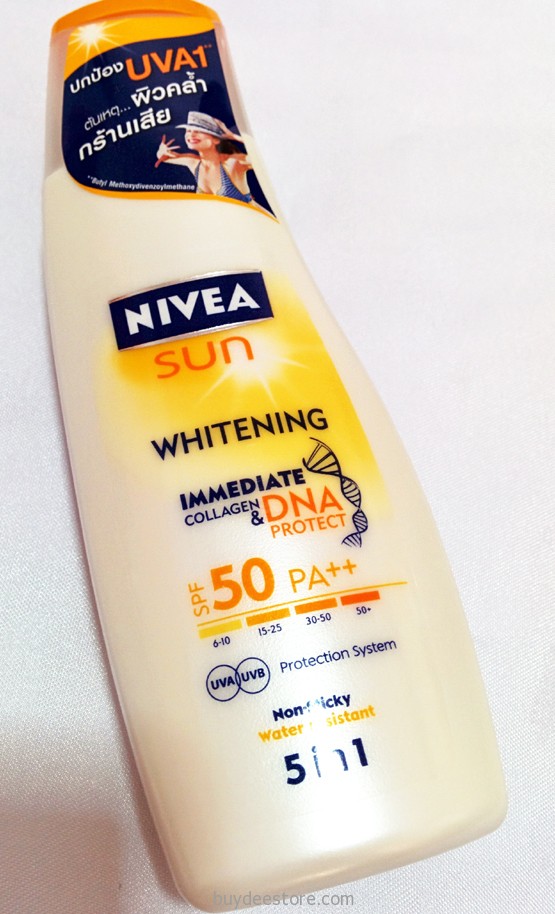 nivea whitening spf 50