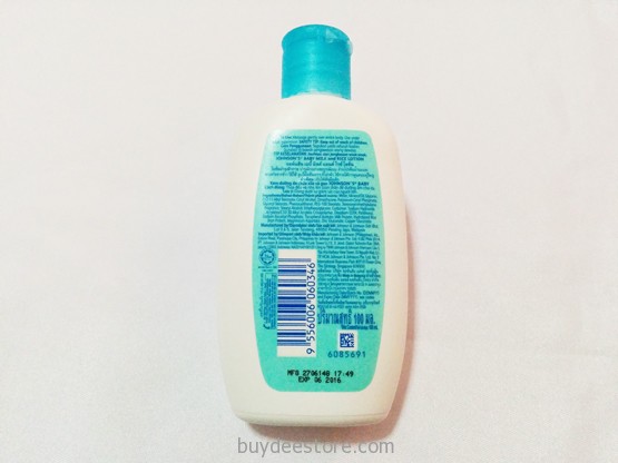 johnson s baby lotion milk rice 100ml buydee store johnson s baby lotion milk rice 100ml buydee store