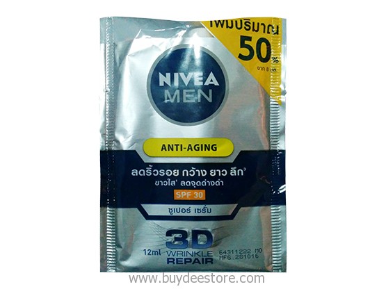 Nivea Men Anti-Aging Serum 3D Wrinkle Repair SPF30 12ml