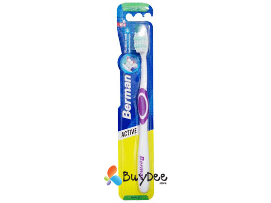 Berman Active Soft Standard Head Toothbrush 1 piece