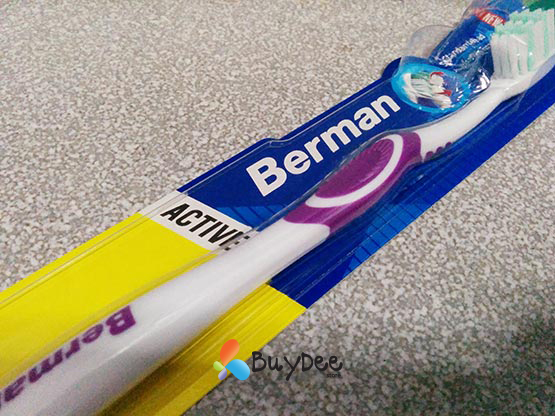 Berman Active Soft Standard Head Toothbrush 1 piece