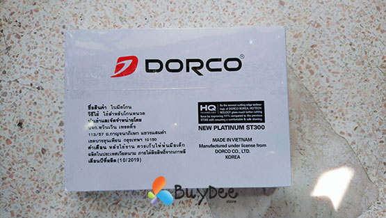 Dorco Stainless Blade HQ Technology 20 Packets of 5 Blades