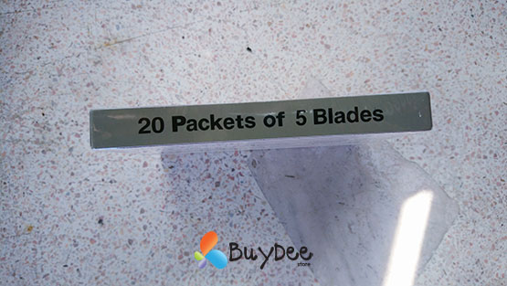 Dorco Stainless Blade HQ Technology 20 Packets of 5 Blades