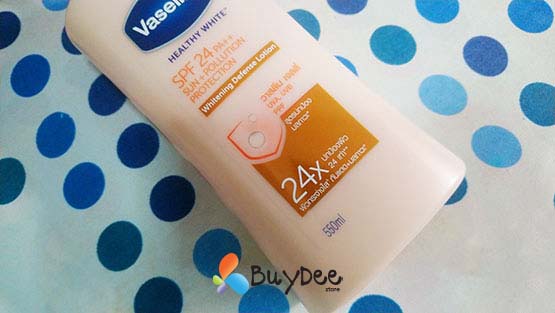 Vaseline Healthy White SFP24 PA++ Sun+Pollution Protection Whitening Defense Lotion 550ml