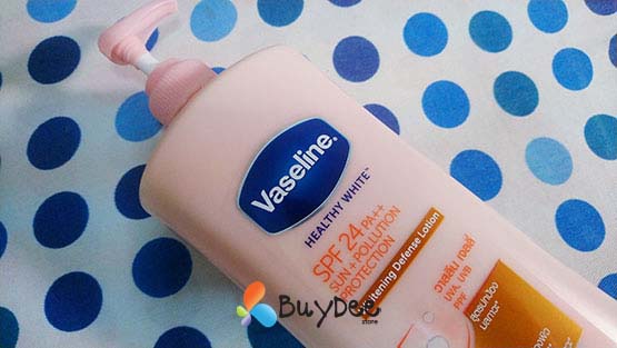 Vaseline Healthy White SFP24 PA++ Sun+Pollution Protection Whitening Defense Lotion 550ml