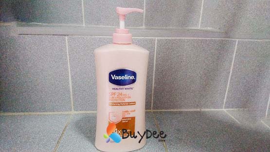 Vaseline Healthy White SFP24 PA++ Sun+Pollution Protection Whitening Defense Lotion 550ml